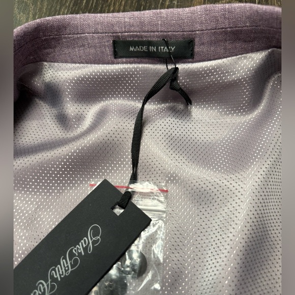 Saks Fifth Avenue Loro Piana Lavender Blazer Made in Italy - Picture 3 of 7